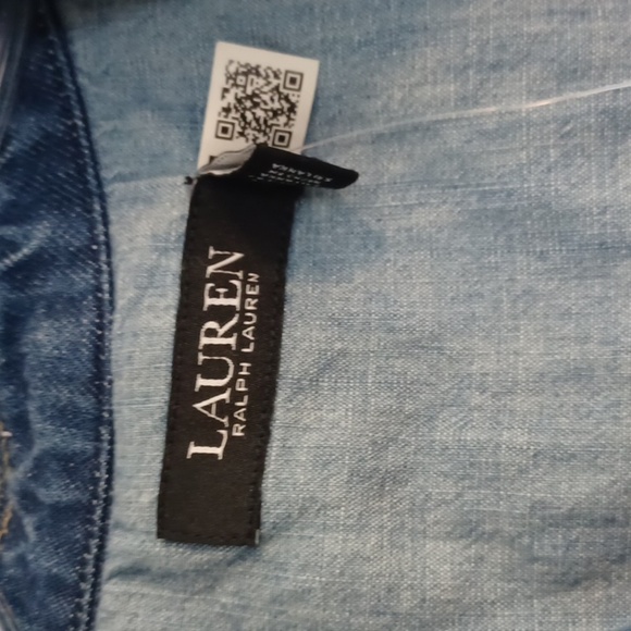 Lauren Ralph Lauren Denim Blazer Jacket NEW - Picture 6 of 13